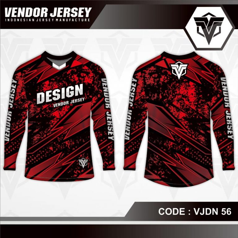  Desain  Baju Sepeda Warna  Merah  Paling Keren Vendor Jersey